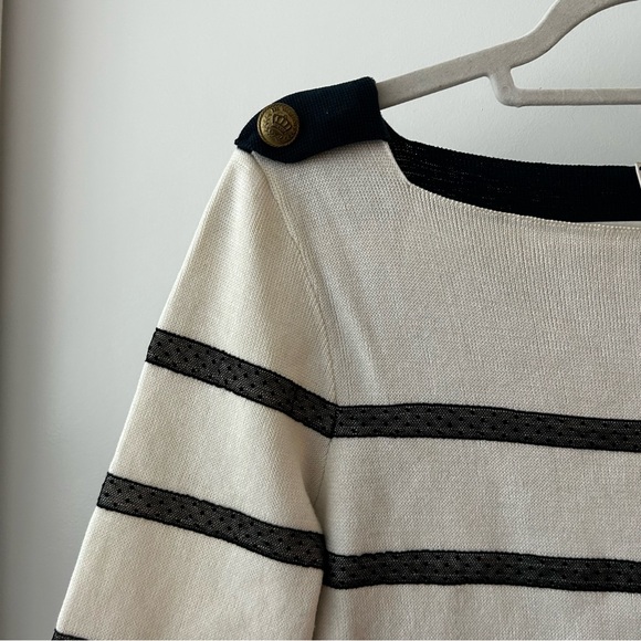 Valentino Spa Sweater 3/4 Sleeve - Picture 6 of 7